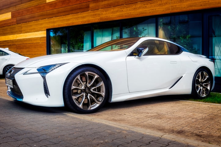 The Toyota Lexus LC 500